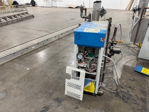 lot 159 image: Sentry Slat-Fin Gas Furnace. Model S-60EDP.  Worked when removed.