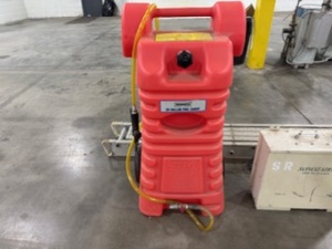 lot 195 image: Roughneck 25-Gallon Fuel Caddy