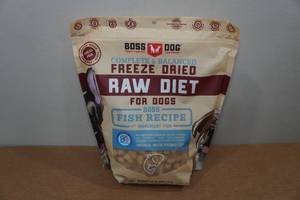 lot 51 image: Boss Dog Freeze Dried Dog Treats - Fish Recipe