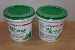 lot 109 image: 2 All Purpose Sheetrock Joint Compound