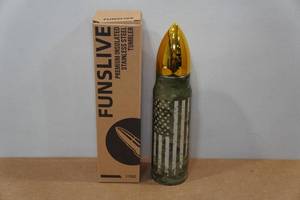 lot 182 image: Stainless Steel Bullet Shaped Tumbler