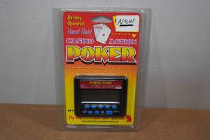 lot 201 image: Handheld Casino Action Poker Game