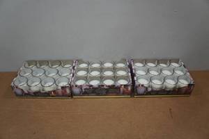 lot 217 image: 3 12-Packs Votive Candles