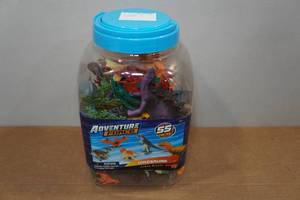 lot 246 image: Adventure Force 55-Place Dinosaur Playset