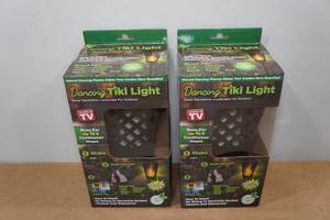 lot 248 image: 2 As Seen on TV Dancing Tiki Lights