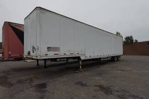 lot 4 image: 1975 Dorsey 45 Van Trailer - Side Doors - Wired for Lighting