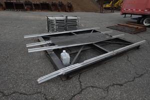 lot 6 image: Solar Panels with Rack