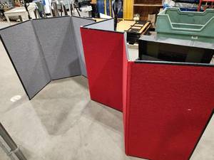 lot 9TLT image: Featherlite Presentation Display Boards (578032)