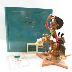 lot 35 image: WDCC American Folk Heroes Melody Time Pecos Bill & Widowmaker