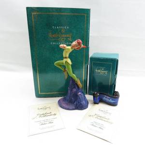 lot 52 image: WDCC Peter Pan - Nobody Calls Pan a Coward Figure & Opening Title