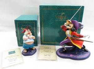 lot 54 image: WDCC Peter Pan - Captain Hook Ive Got You This Time & Mr. Smee Oh dear, dear, dear.