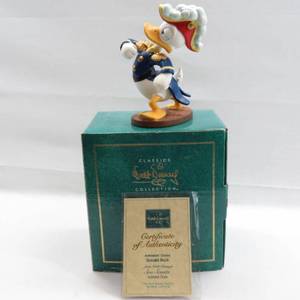 lot 83 image: WDCC Sea Scouts Donald Duck Admiral Duck 1994 Members Only Sculpture