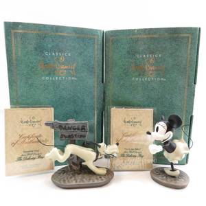 lot 91 image: WDCC The Delivery Boy - Minnie and Pluto