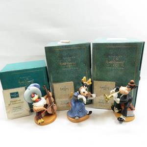 lot 103 image: WDCC Symphony Hour Lot of 3 - Clara Cluck, Clarabelle and Horace