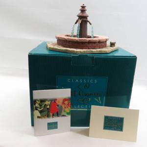 lot 133 image: WDCC Beauty and the Beast Fountain Piece