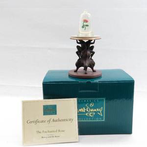lot 135 image: WDCC Beauty and the Beast The Enchanted Rose