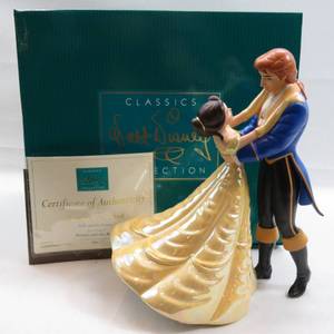 lot 143 image: WDCC Beauty and the Beast Belle and the Prince The Spell is Lifted Limited Edition 17422000
