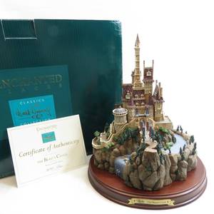 lot 144 image: WDCC Enchanted Places Beauty and the Beast The Beasts Castle