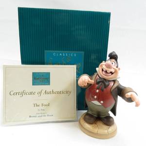 lot 145 image: WDCC Beauty and the Beast Le Fou The Fool Figure