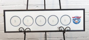 lot 192 image: 34 x 10 Framed and Matted Original Pencil Drawing Sequence of Donald Duck Signed by Bill Justice