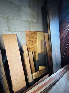 lot 127C image: S - Assorted Lumber and Plywood Sheets Collection