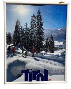 lot 56 image: LL - Vintage Framed Tirol Poster