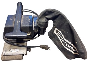 lot 105 image: S - Craftsman Commercial Finish Sander with Dust Bag