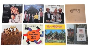 lot 65 image: FR - Collection of 8 Assorted Vinyl Record Albums