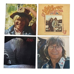 lot 70R image: FR - Collection of 4 John Denver Vinyl Record Albums