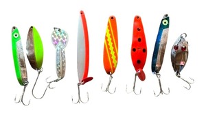 lot 159R image: G - Collection of 8 Assorted Fishing Lures