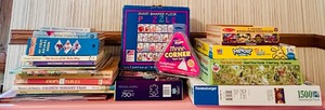lot 33C image: Fun Collection of Books and Games
