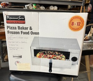 lot 9 image: NEW IN BOX Professional Series Pizza Maker and Frozen Food Oven