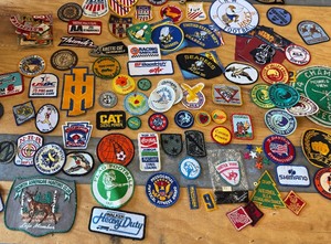 lot 29 image: Large Lot of Vintage Patches