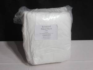 lot 54 image: 6 Full  Sheets White Bokser Kenwood  Prewashed Ready For Use