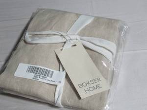 lot 150 image: Color Putty Heather 100% French Linen Sham 16X16