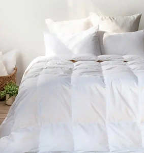 lot 7 image: Full - Queen All Season Feather & Down Duvet Comforter Insert