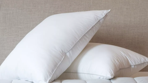 lot 79 image: Size Standard 2 Pack Soft Down Alternative Bed Pillow BOKSER HOME