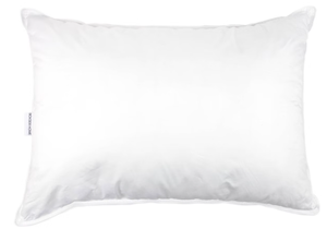 lot 117 image: King Soft 700 Fill Power Luxury White Duck Down  Machine Washable White Bed Pillow BOKSER HOME