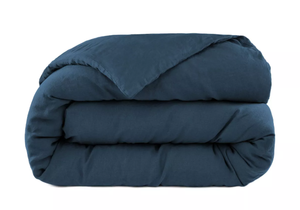 lot 72 image: Size KingCal King Color Baltic 100% French Linen Duvet Cover  BOKSER HOME