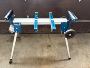 New - HERCULES 550 lb. Universal Aluminum Mobile Folding Miter Saw Stand HA71