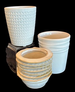lot 34R image: P - Three Lovely Planters  Vases