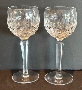 lot 93R image: P - Pair of Waterford Crystal Colleen Hock Stemware