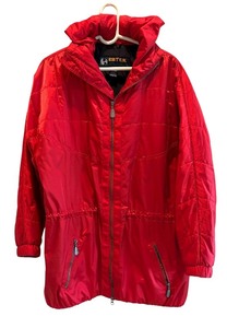 lot 193R image: C - Eddie Bauer EBTEK Red Womens Medium Insulated Coat