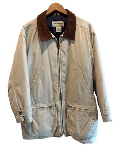 lot 195R image: C - Eddie Bauer Large Cotton and Goose Down Coat