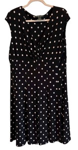 lot 210R image: C - Ralph Lauren Polka Dot Dress Size 16