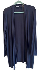 lot 213R image: C - Lands End Navy Blue Open Front Top Size XL