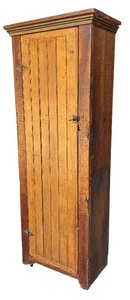 lot 10 image: Antique Primitive Wood Cabinet