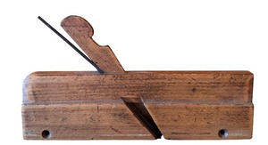 lot 35D image: Antique Wooden Hand Molding Plane, 10 Inches Long