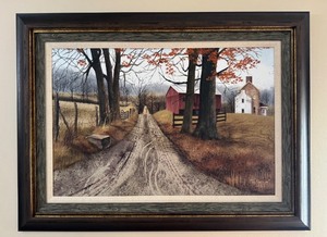 lot 57D image: The Road Home Framed Textured Print by Billy Jacobs
