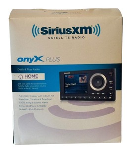 lot 106D image: K - SiriusXM Onyx Plus Dock & Play Satellite Radio with Home Kit